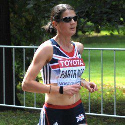 Partridge and Ross in Great Edinburgh Run action
