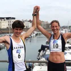 Dan Woodgate and Helen Dyke victorious in Guernsey