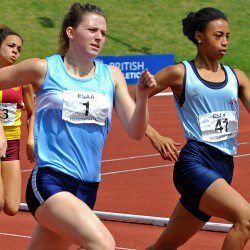 Video: English Schools senior girls 400m