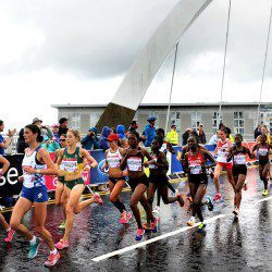 Shelley and Daniel strike gold on streets of Glasgow