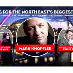 Win tickets to the Great North Run Million Opening Ceremony