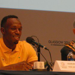 I’m in Glasgow to run, says Bolt