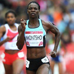 Amantle Montsho returns positive B sample