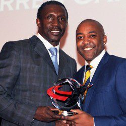 Darren Campbell recovering in hospital after brain bleed