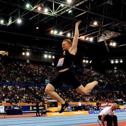 Greg Rutherford leaps to UK indoor long jump record