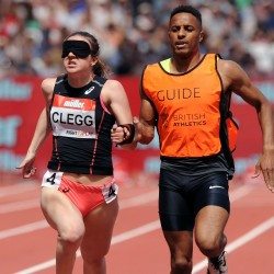 Libby Clegg should aim for double gold in Rio, says guide Chris Clarke