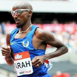 Mo Farah opens final track season with 3:34.19 1500m