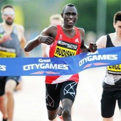 David Rudisha runs world 500m best at Great North CityGames