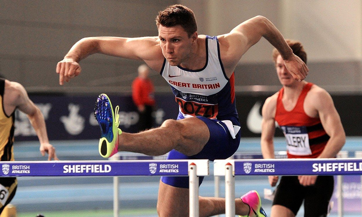 Athletics Weekly Andrew Pozzi storms to British 60m hurdles title in