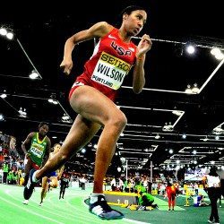 Ajee Wilson loses American indoor 800m record
