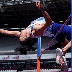Jonathan Broom-Edwards secures high jump silver in London