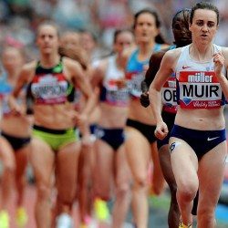 Laura Muir improves Scottish mile record in London