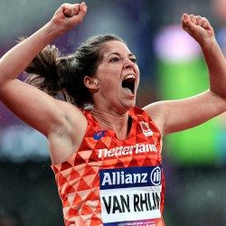 Marlou van Rhijn’s express to London gold