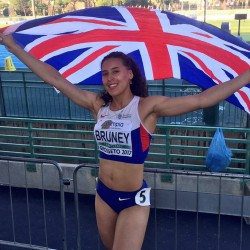 Maya Bruney following in some fast footsteps