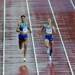 Phyllis Francis strikes 400m gold after Shaunae’s stumble