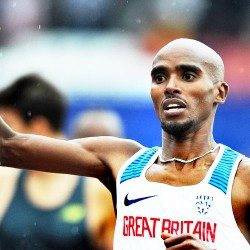 Mo Farah secures thrilling 5000m win to end track career in Zurich