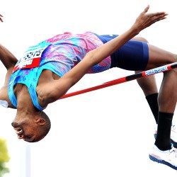 Mutaz Barshim leaps to world lead in Birmingham