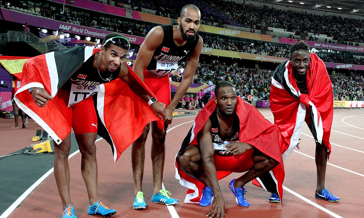 Athletics Weekly Trinidad shock US as GB grab bronze in World Champs
