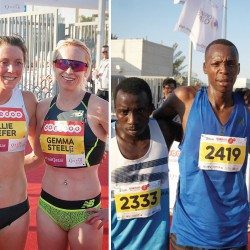Gemma Steel, Chris Thompson and Eilish McColgan impress in Doha
