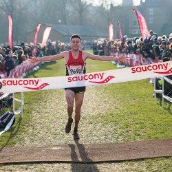 Adam Hickey and Phoebe Law win English National cross country titles