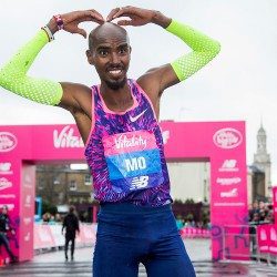 Mo Farah and Charlotte Purdue win Vitality Big Half