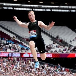 Greg Rutherford bids emotional farewell in London finale