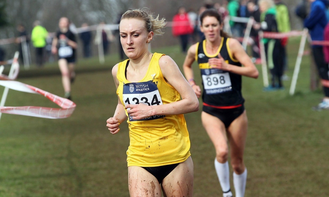 Lily Partridge at Birmingham Cross Challenge