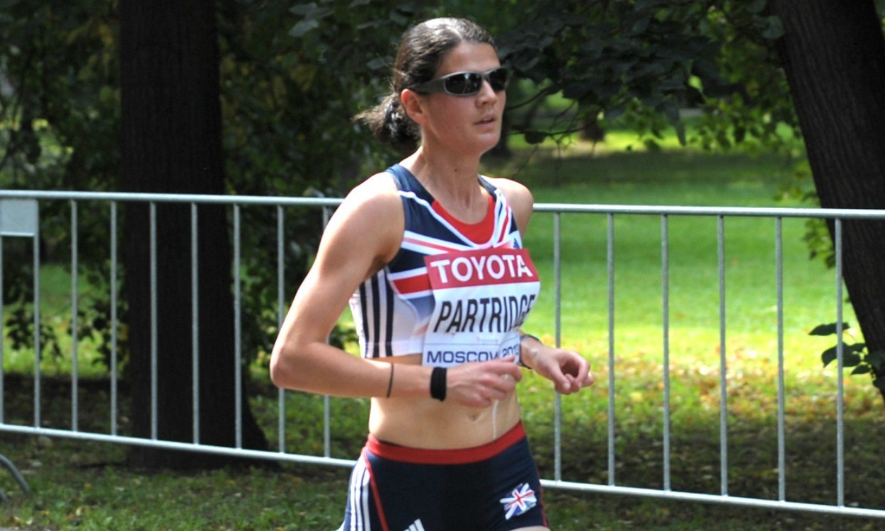 Partridge and Ross in Great Edinburgh Run action
