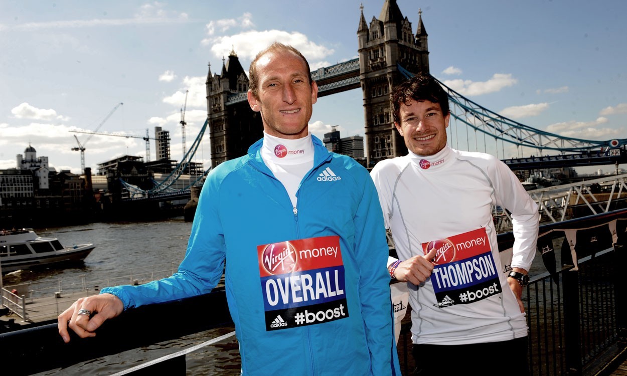 Chris Thompson and Scott Overall to race Reading Half Marathon