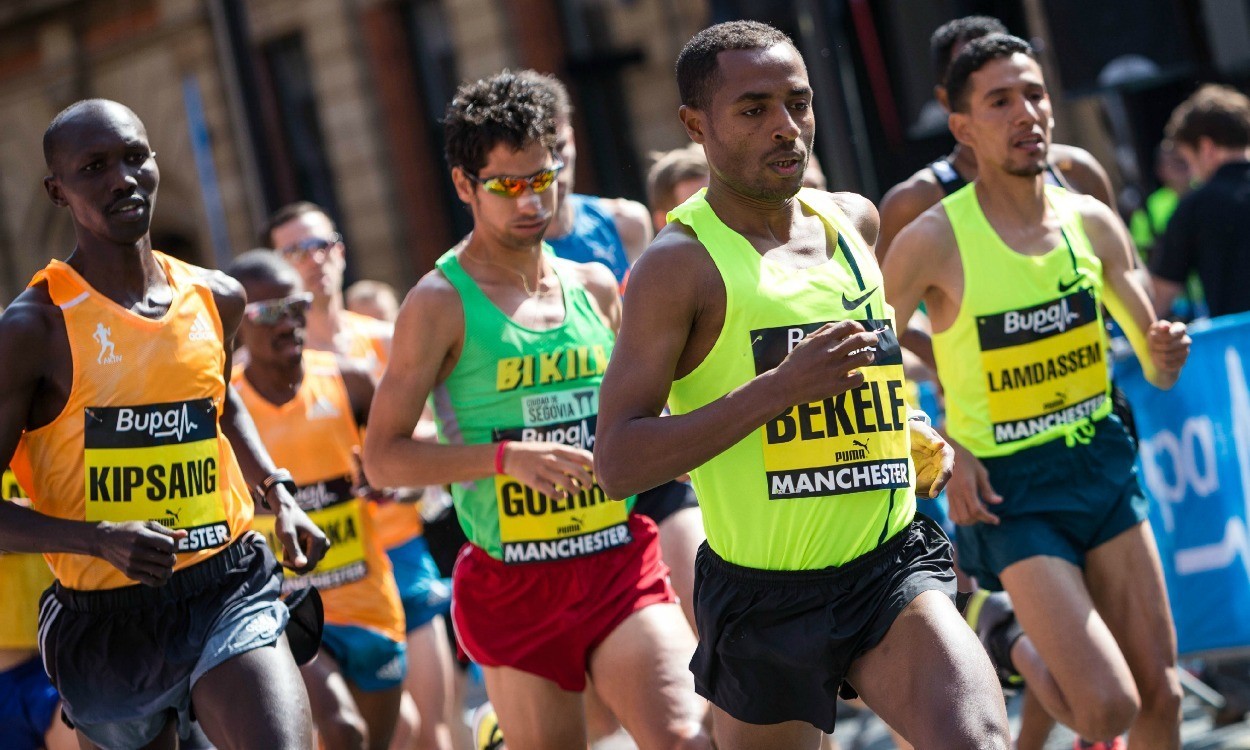Bekele and Dibaba victorious at Great Manchester Run