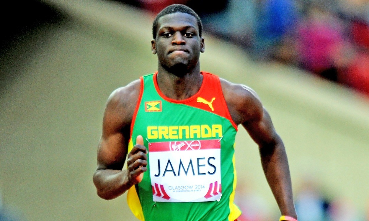 Kirani James enjoys crowd support at Sainsbury’s Birmingham Grand Prix
