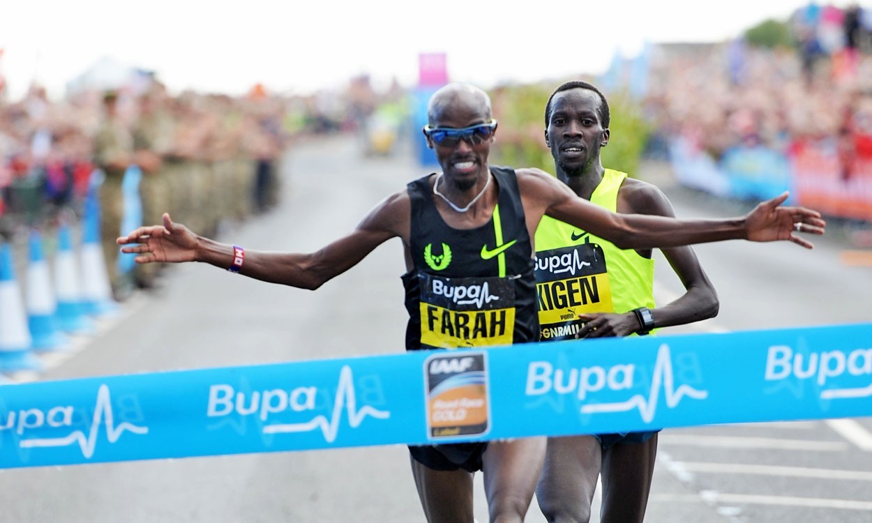 Mo Farah to defend Great North Run title