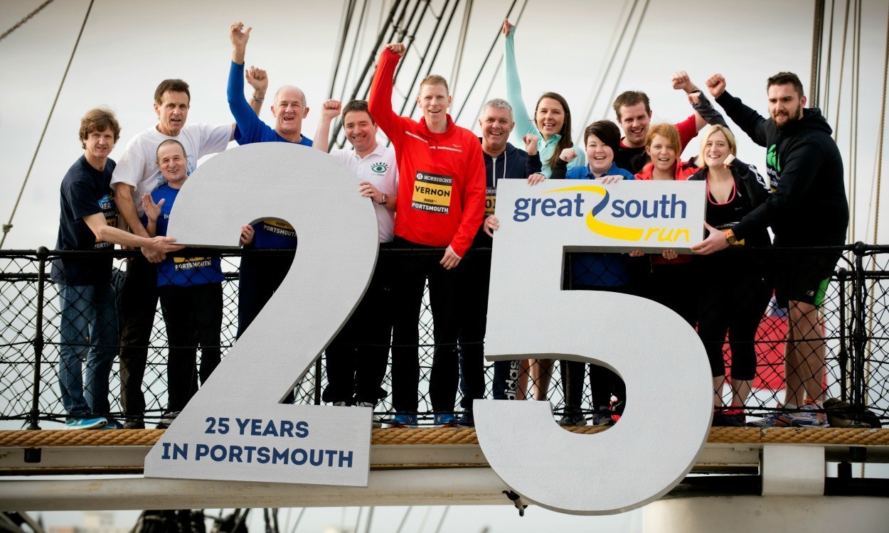Andy Vernon launches 2015 Morrisons Great South Run