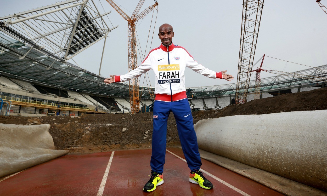 Mo Farah launches Anniversary Games at former Olympic Stadium