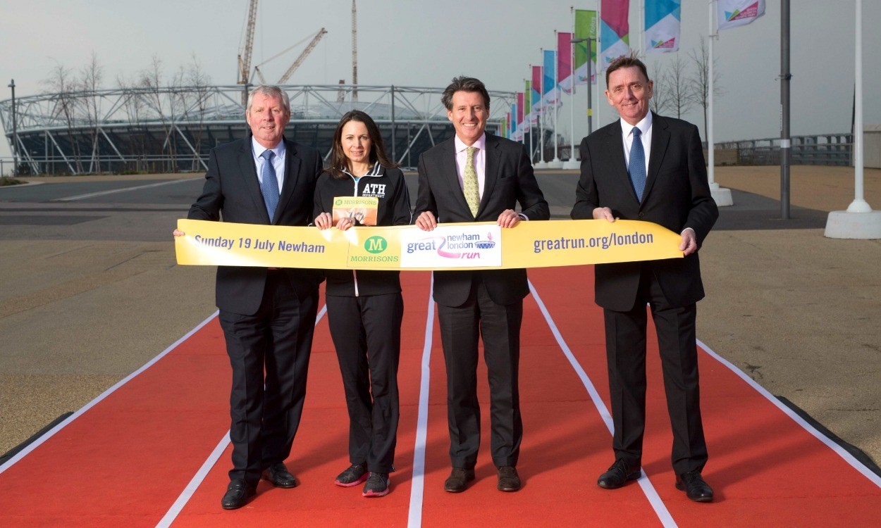 Great Newham London Run launches at Queen Elizabeth Olympic Park