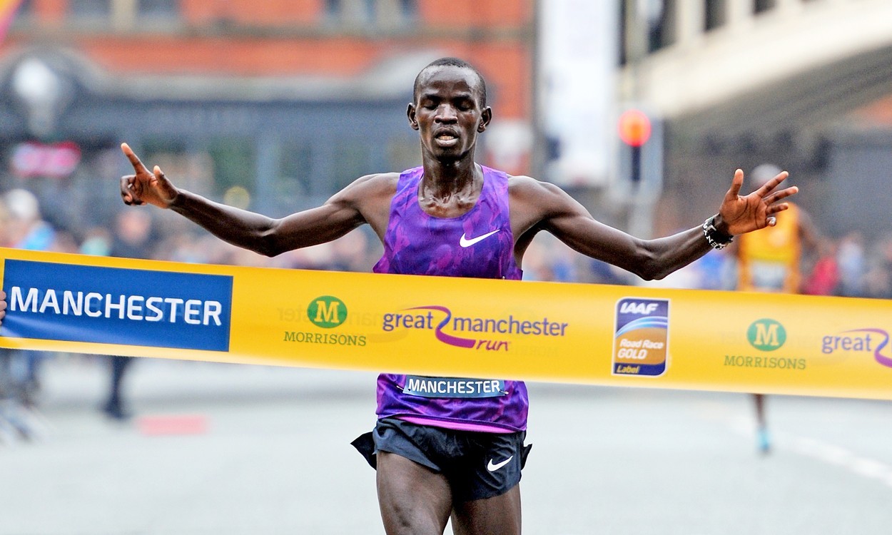 Stephen Sambu and Betsy Saina win Great Manchester Run