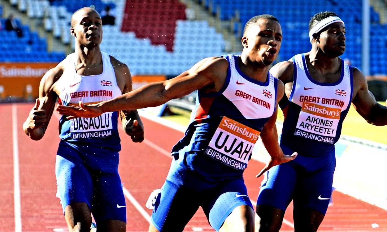 Chijindu Ujah handles the pressure