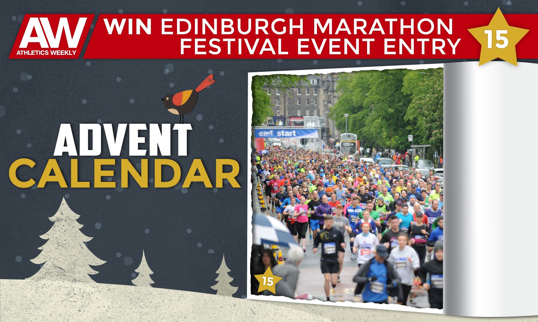 Win Edinburgh Marathon Festival event entry