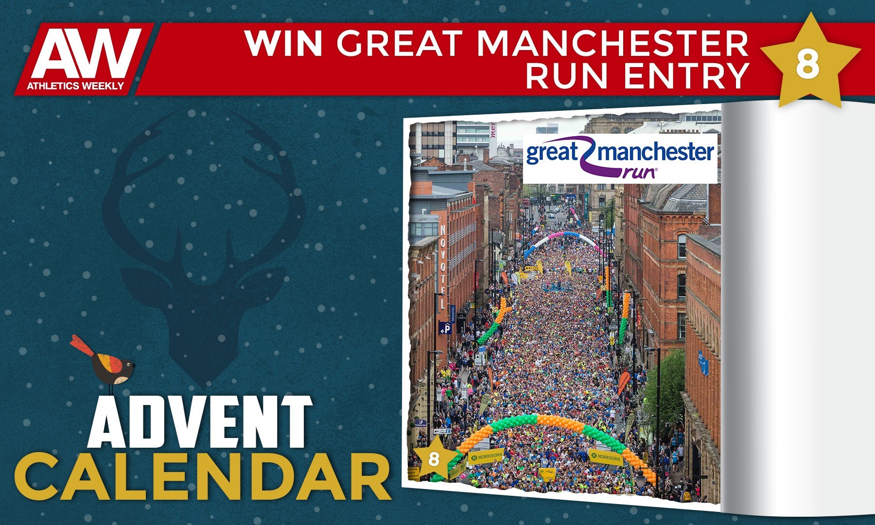 Win a pair of entries for the Great Manchester Run