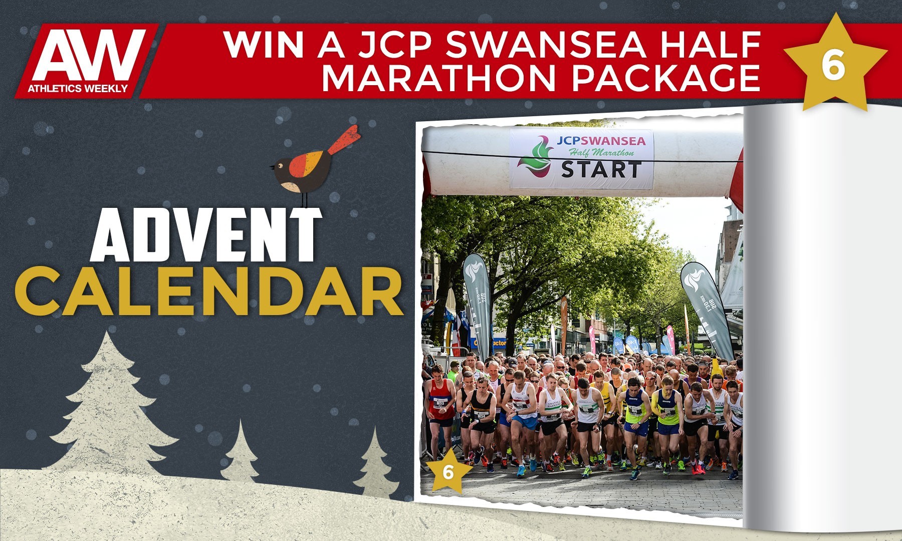 Win JCP Swansea Half Marathon entry and hotel stay
