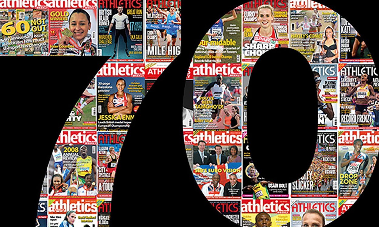 Celebrating 70 years of Athletics Weekly