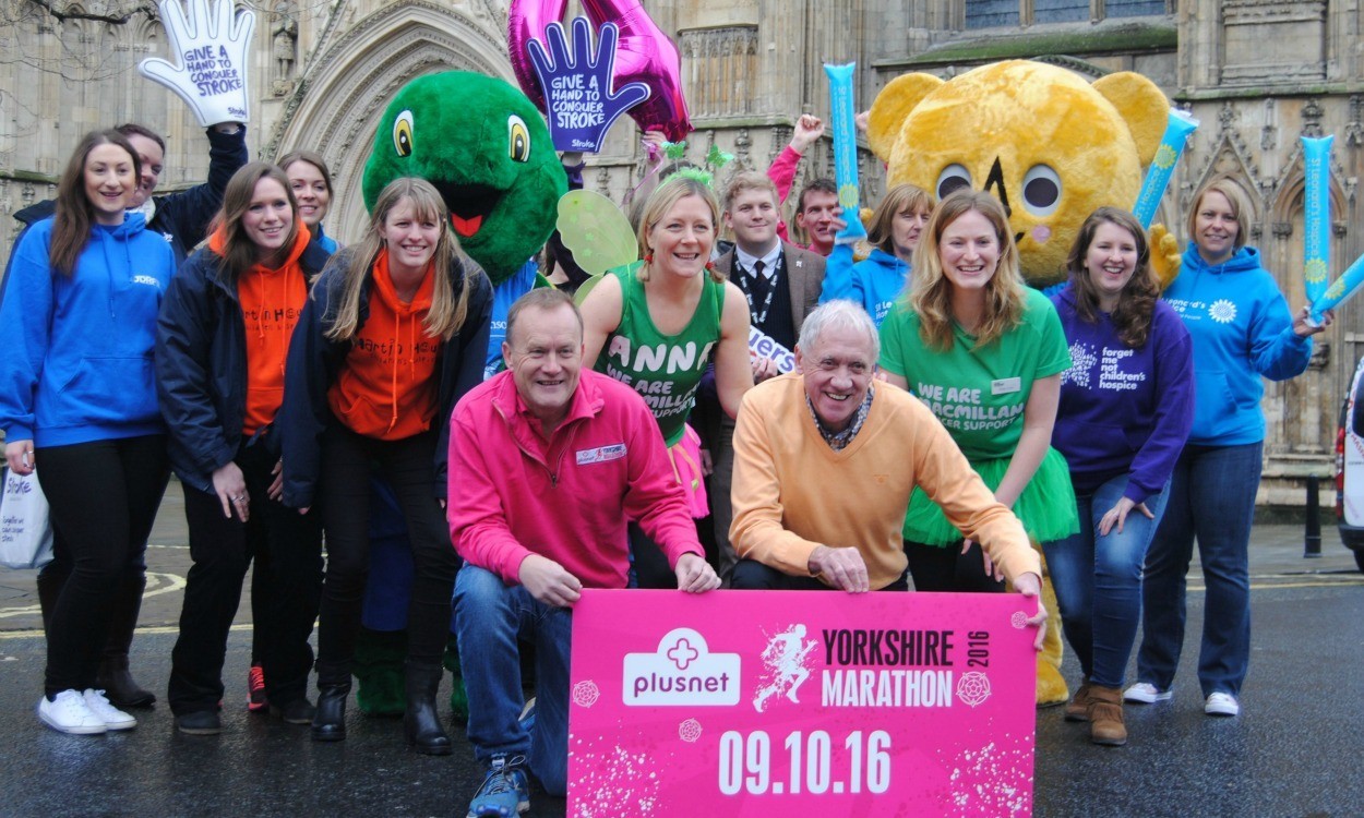 The 2016 Plusnet Yorkshire Marathon launches