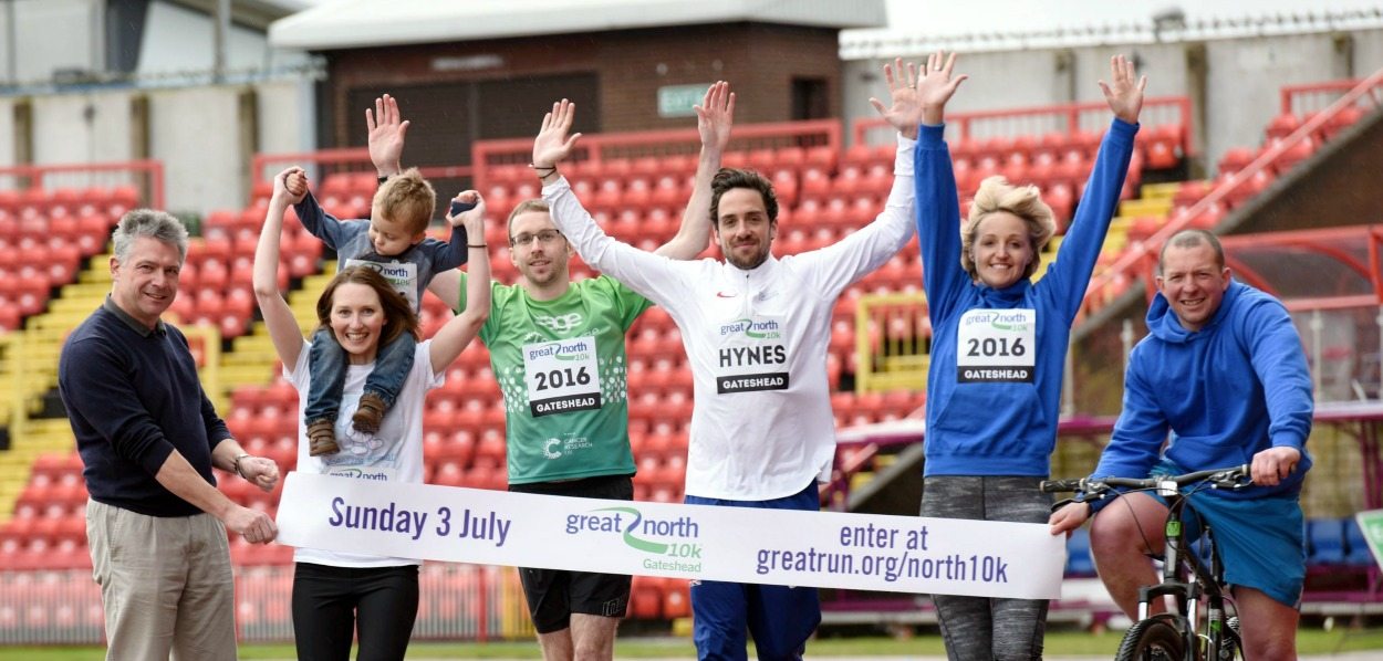 Great North 10k launched in Gateshead
