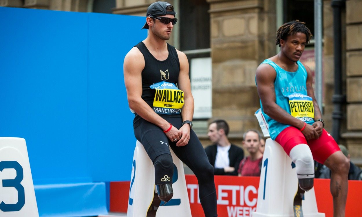 Jarryd Wallace, running fast and with faith