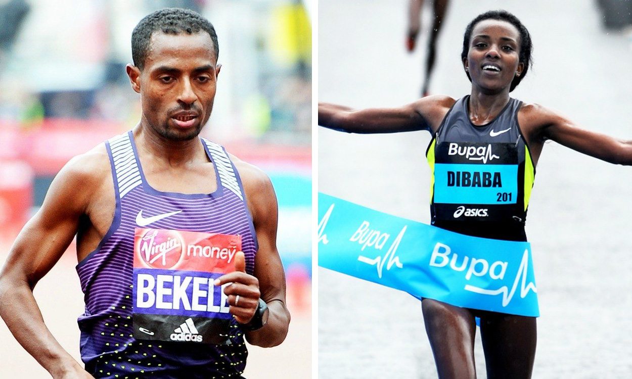 Kenenisa Bekele and Tirunesh Dibaba get set for Great Manchester Run