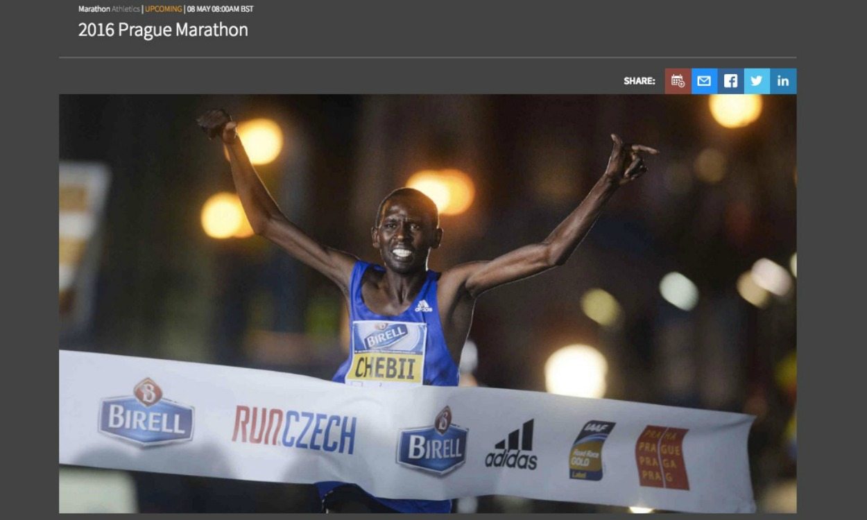 Volkswagen Prague Marathon video