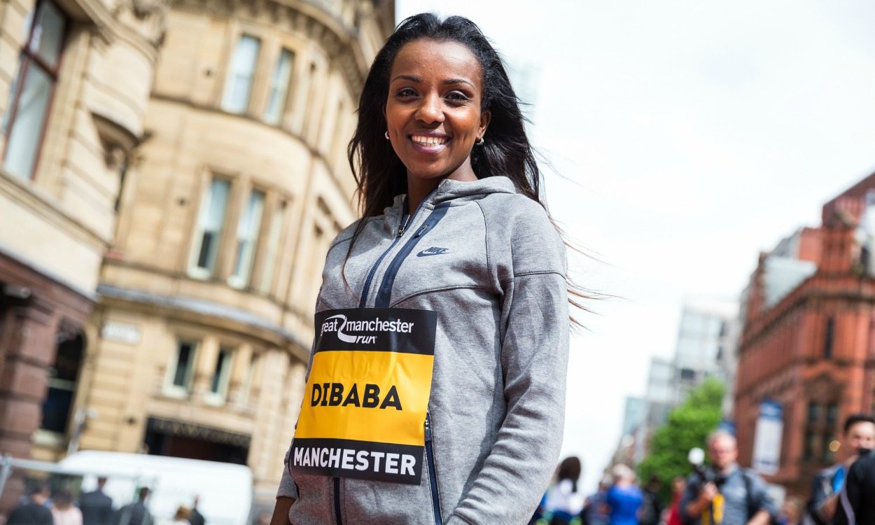 Tirunesh Dibaba takes on Joyciline Jepkosgei in Manchester