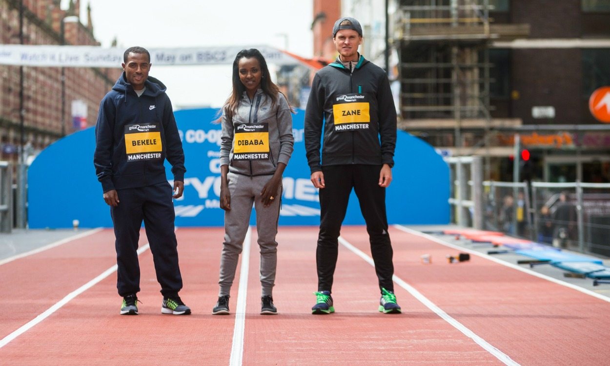 Zane Robertson looking to challenge Bekele and Kipsang in Manchester