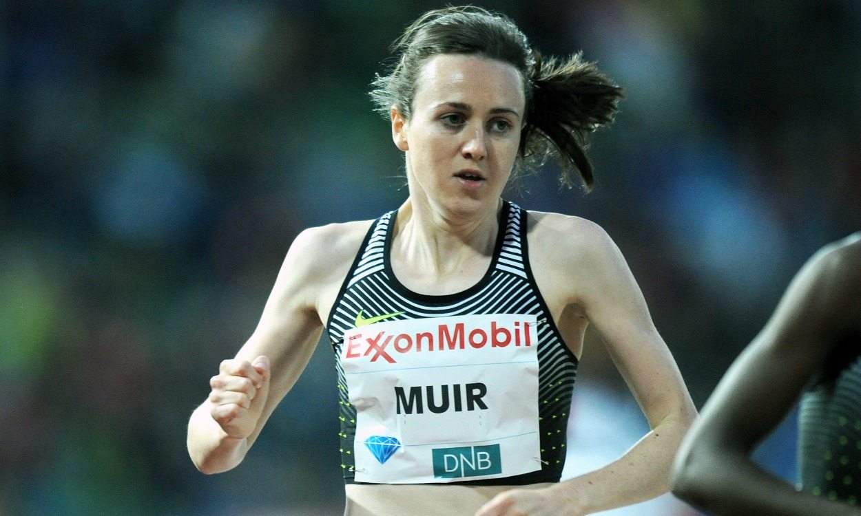Interview with Laura Muir at Oslo Diamond League