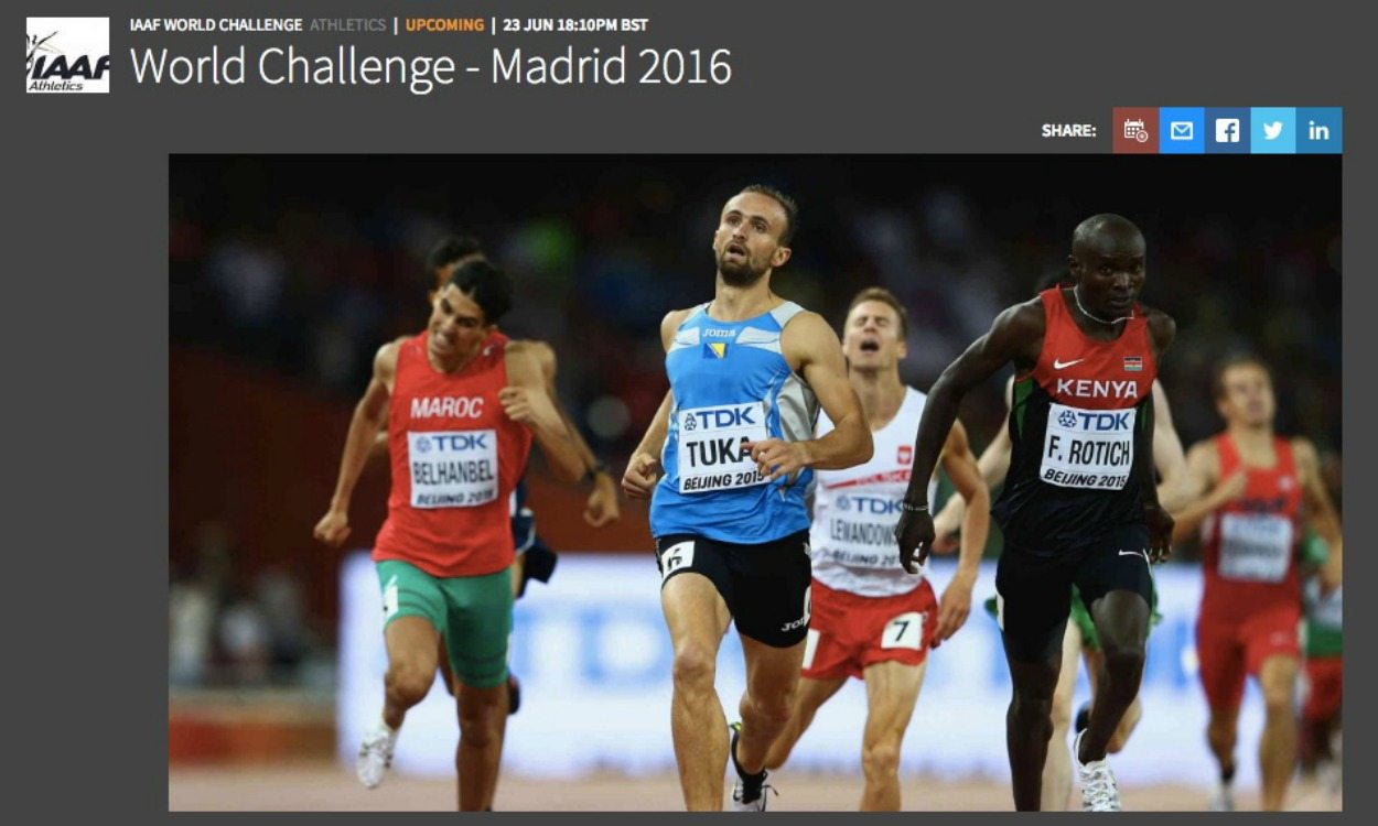 IAAF World Challenge – Madrid highlights